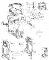 DeWalt DCC1018N Compressor TYPE 1 Spare Parts