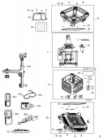 DeWalt DCE079NR Rotary Laser TYPE 2 Spare Parts