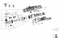 DeWalt DCF500N Ratchet TYPE 1 Spare Parts