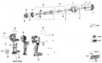 DeWalt DCF809N Impact Driver TYPE 2 Spare Parts