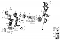 DeWalt DCF921H2T Cordless Impact Wrench TYPE 1 Spare Parts