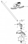 DeWalt DCMASBC1N Brush Cutter TYPE 1 Spare Parts