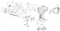 DeWalt DCN45RNN Roofing Nailer TYPE 1 Spare Parts