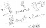 DeWalt DCS438N Cut Off Saw TYPE 1 Spare Parts