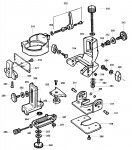 DeWalt DW6706 Tilt Base - Trimmer TYPE 1 Spare Parts