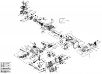 DeWalt D36000-GB Tile Saw TYPE 1 Spare Parts