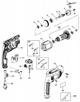 BLACK & DECKER BPDR5510 DRILL (TYPE 1) Spare Parts