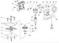 BLACK & DECKER BS200 SANDER (TYPE 1) Spare Parts