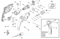 BLACK & DECKER HD5513KA40 DRILL (TYPE 1) Spare Parts