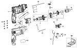 BLACK & DECKER TP555 HAMMER DRILL (TYPE 1) Spare Parts