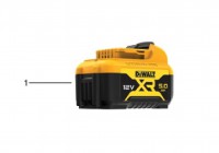 DeWalt DCB126 Battery TYPE 1 Spare Parts