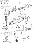 DEWALT DW803 SMALL ANGLE GRINDER (TYPE 10) Spare Parts