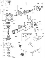 DEWALT DW811 SMALL ANGLE GRINDER (TYPE 4) Spare Parts