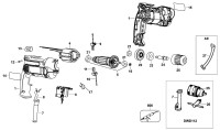 DEWALT DWD112 DRILL (TYPE 4) Spare Parts