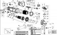 DEWALT DWE8200S ANGLE GRINDER (TYPE 2) Spare Parts