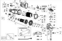 DEWALT DWE8200T ANGLE GRINDER (TYPE 1) Spare Parts