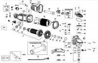 DEWALT DWE8200T ANGLE GRINDER (TYPE 2) Spare Parts