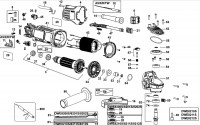 DEWALT DWE8210S ANGLE GRINDER (TYPE 1) Spare Parts