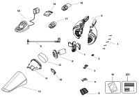 BLACK & DECKER WD7201W DUSTBUSTER (TYPE 1) Spare Parts