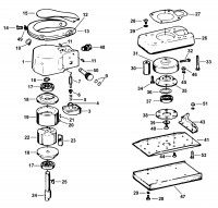 MAC AS100 ORBITAL SANDER (TYPE 1) Spare Parts