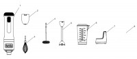 Black & Decker BCKM1013KG Type 01-02 Cordless Hand Blender Set Spare Parts