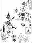 DeWalt T12K-GB Plunge Router TYPE 1 Spare Parts