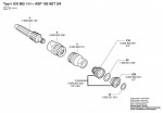 Bosch 0 600 800 104 Asp 100 Set 3/4 Basic Set Spare Parts