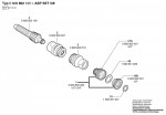 Bosch 0 600 800 105 Asp Set 5/8 Basic Set Spare Parts