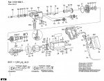 Bosch 0 601 102 005 Ub2J75 Ub2/75 Drill 230 V / Eu Spare Parts