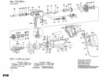 Bosch 0 601 102 011 Ub2J75 Ub2/75 Drill 230 V / Eu Spare Parts