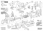 Bosch 0 601 121 803 D 23/13 Drill 220 V / Eu Spare Parts