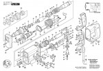 Bosch 0 611 205 603 Ubh 4/26 Dse Rotary Hammer 220 V / Eu Spare Parts
