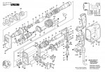 Bosch 0 611 205 803 Ubh 4/26 Rotary Hammer 220 V / Eu Spare Parts
