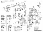 Bosch 0 611 208 003 Ubh 6/35 Rotary Hammer 220 V / Eu Spare Parts