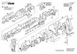 Bosch 0 611 210 003 Ubh 2/20 S Rotary Hammer 230 V / Eu Spare Parts