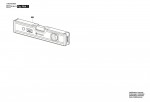 Bosch 1 600 A02 BZ6 Spirit Level Spirit Level Spare Parts