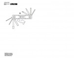 Bosch 1 600 A02 C03 Mutlipurpose Tool Hand Tool Spare Parts