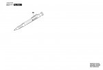 Bosch 1 600 A02 E9B Pencil Pencil Spare Parts