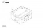 Bosch 1 605 438 1FV Systembox M Grn Carrying Case Spare Parts