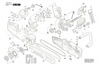 Bosch 3 600 HB8 600 Advancedchain 36V-35-40 Chain Saw 36 V Spare Parts