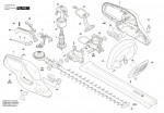 Bosch 3 600 HC0 502 Universal hedgecut 50 Hedge Trimmer 230 V / Eu Spare Parts