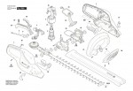 Bosch 3 600 HC0 701 Universalhedgecut 58 Hedge Trimmer 230 V Spare Parts