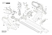 Bosch 3 600 HC0 770 Universalhedgecut 60 Hedge Trimmer 230 V Spare Parts
