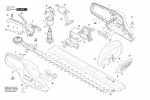 Bosch 3 600 HC0 800 Advancedhedgecut 65 Hedge Trimmer 230 V Spare Parts