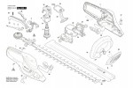 Bosch 3 600 HC0 830 Advancedhedgecut 65 Hedge Trimmer 230 V Spare Parts