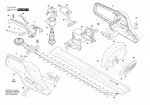 Bosch 3 600 HC0 903 Advancedhedgecut 68 Hedge Trimmer 230 V / Eu Spare Parts