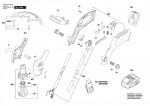 Bosch 3 600 HC1 C02 Easygrasscut 18-260 Lawn Edge Trimmer 18 V / Eu Spare Parts