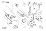 Bosch 3 600 HC1 D02 Universalgrasscut 18-260 Lawn Edge Trimmer 18 V / Eu Spare Parts