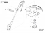 Bosch 3 600 HC1 H01 Easygrasscut 23 Lawn Edge Trimmer 230 V / Eu Spare Parts