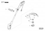 Bosch 3 600 HC1 H70 Easygrasscut 23 Lawn Edge Trimmer 230 V / Eu Spare Parts